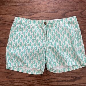 Old Navy Mint Seahorse Print Women's Shorts